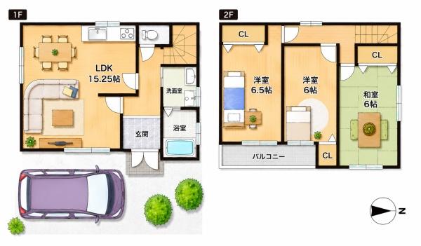 八尾市小畑町３丁目の中古一戸建