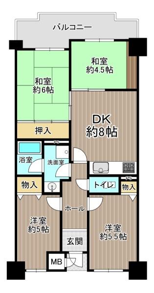 シャルマンコーポ枚岡公園B棟