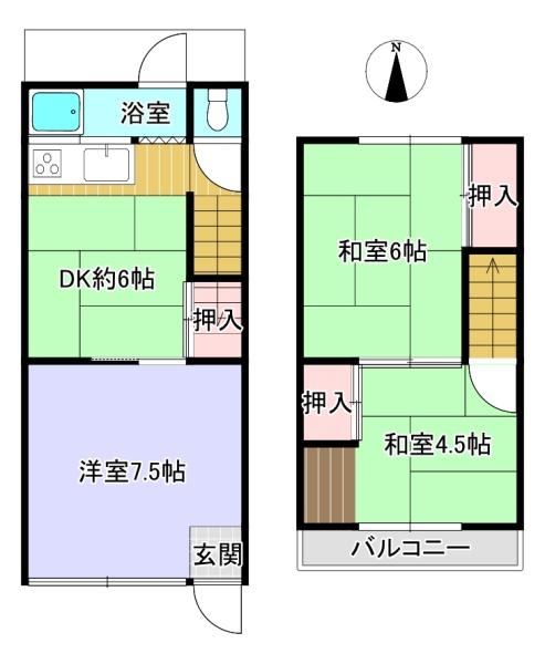 大阪市平野区瓜破西１丁目の中古一戸建て