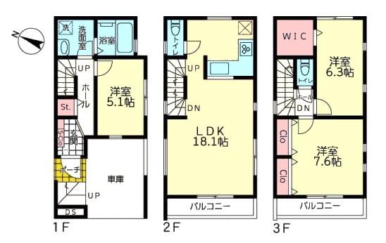 横浜市保土ケ谷区新井町の新築一戸建