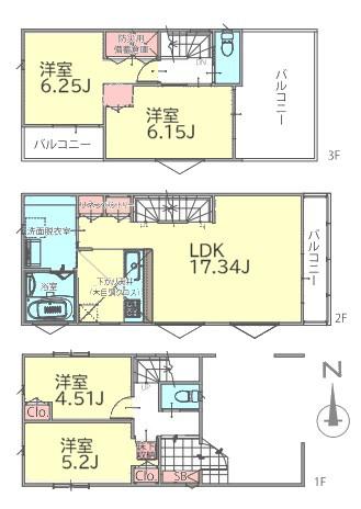 茅ヶ崎市柳島１丁目の新築一戸建
