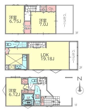 茅ヶ崎市柳島１丁目の新築一戸建