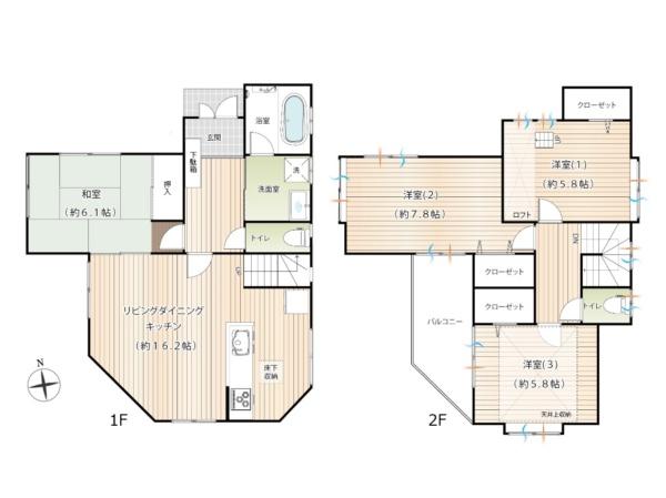 横浜市保土ケ谷区新井町の中古一戸建