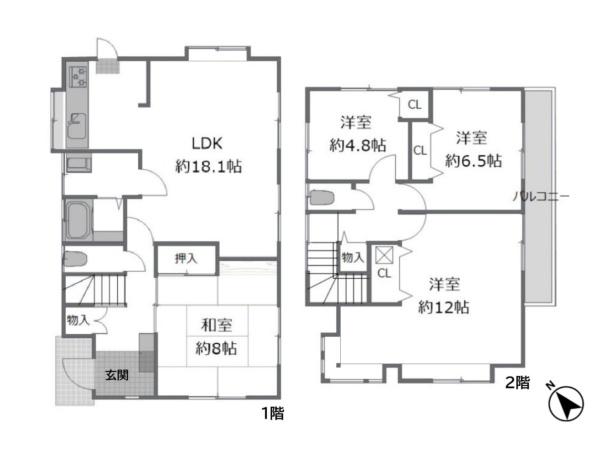 鎌倉市今泉台５丁目の中古一戸建