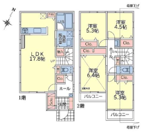 横浜市緑区長津田２丁目の中古一戸建