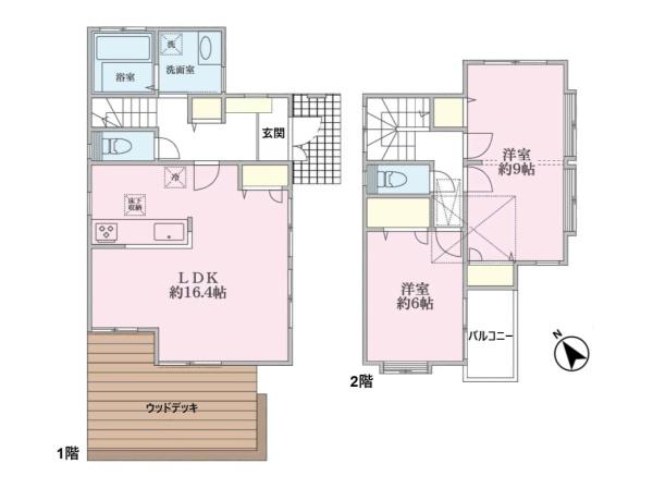 大和市福田の中古一戸建