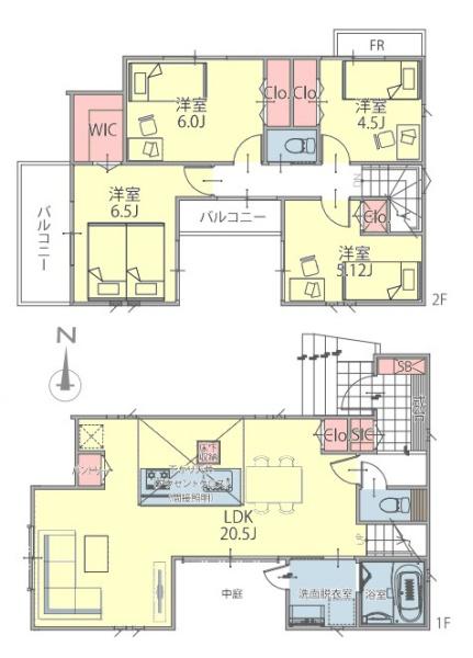 大和市西鶴間３丁目の新築一戸建
