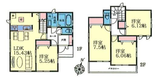大和市南林間６丁目の新築一戸建