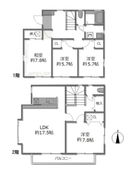 逗子市沼間３丁目の中古一戸建