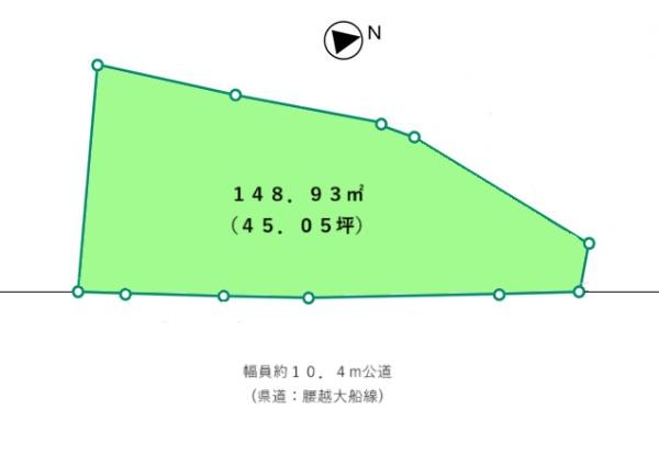 鎌倉市西鎌倉１丁目の売土地