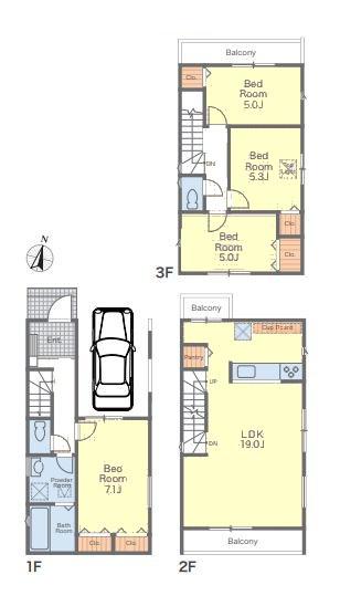 藤沢市湘南台５丁目の新築一戸建