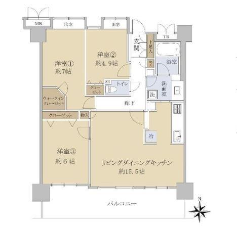 メイフェアパーク溝の口　F棟