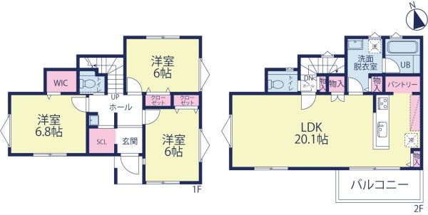 横浜市磯子区田中１丁目の新築一戸建