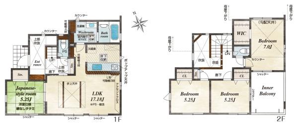 大和市渋谷３丁目の新築一戸建