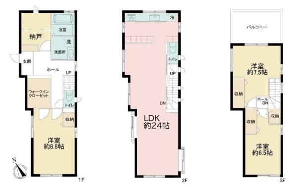 横浜市鶴見区獅子ケ谷２丁目の中古一戸建