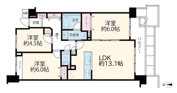 三ツ沢パークホームズ参番館