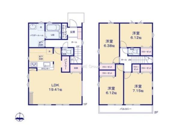 横須賀市二葉１丁目の新築一戸建
