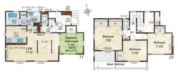 大和市福田の新築一戸建
