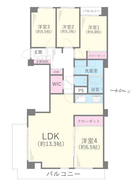 港南台コートハウス２号棟