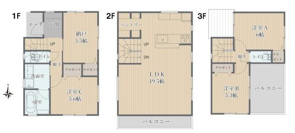 大和市桜森１丁目の新築一戸建