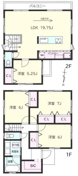 横浜市港南区東芹が谷の新築一戸建