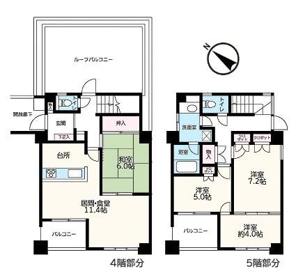 東急ドエル横浜ヒルサイドガーデン四番館
