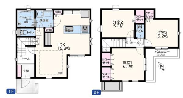 横浜市戸塚区南舞岡３丁目の新築一戸建