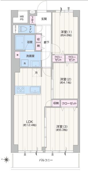 ライネスハイム綱島壱番館