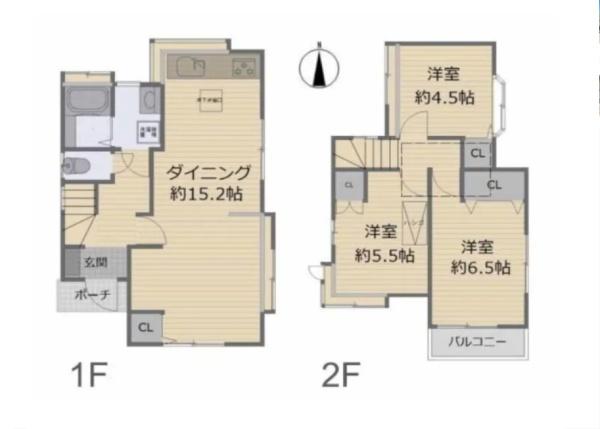横浜市栄区元大橋１丁目の中古一戸建