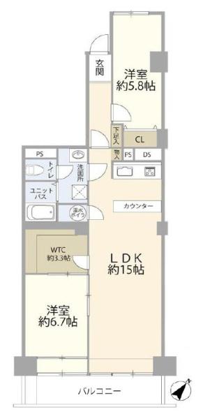 大倉山ハイム２号棟