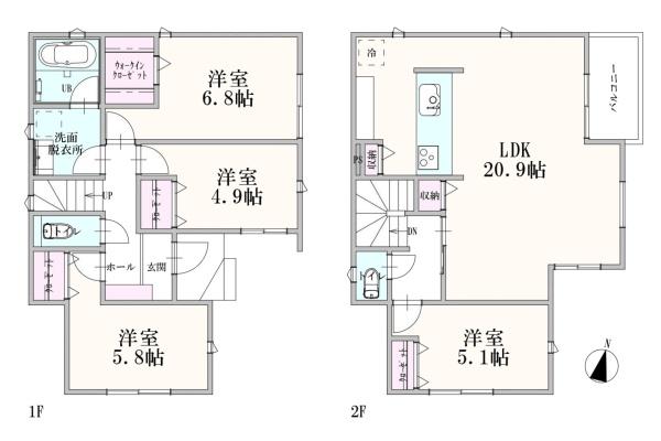 横浜市中区矢口台の新築一戸建