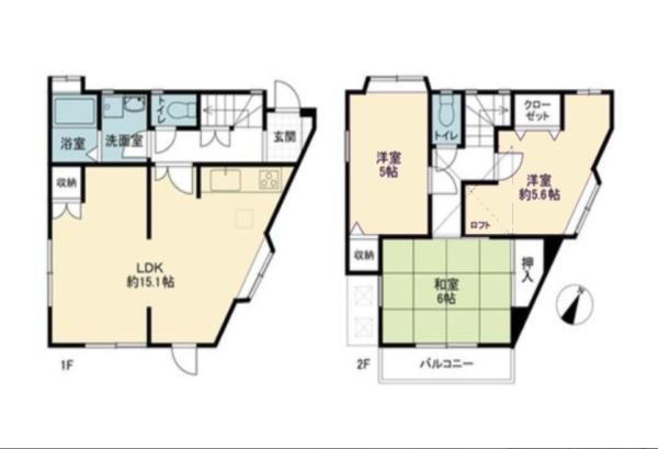 横浜市南区永田南１丁目の中古一戸建