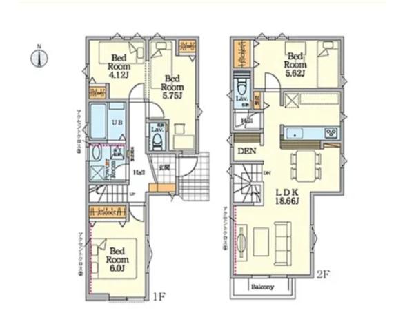 大和市上草柳２丁目の新築一戸建