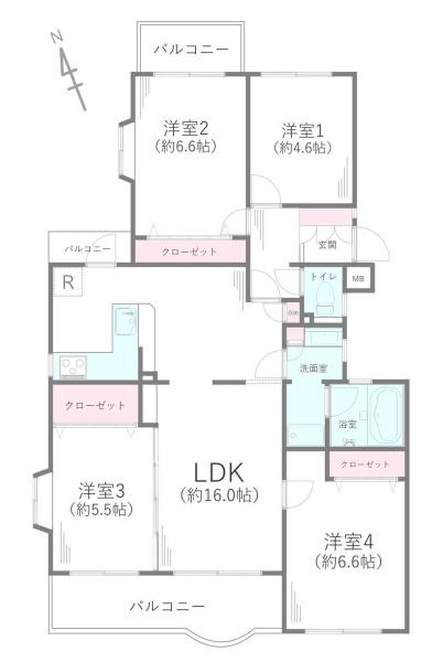 保土ヶ谷グリーンタウンＦ棟