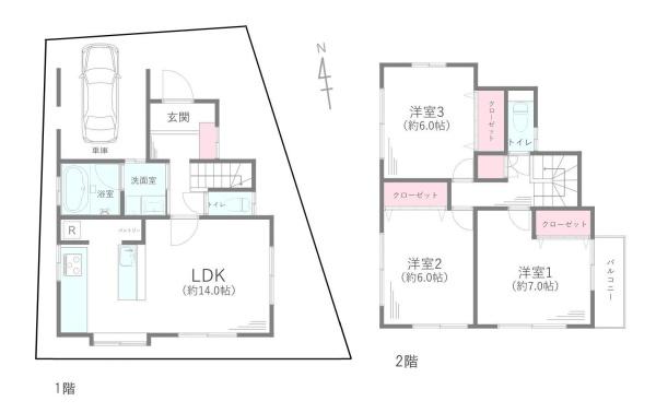 鎌倉市稲村ガ崎２丁目の中古一戸建
