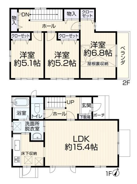 川崎市麻生区細山６丁目の中古一戸建