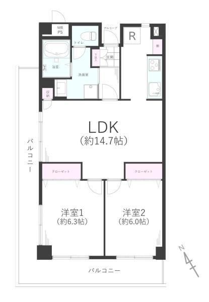 ベルヴィル藤沢本町Ｂ棟