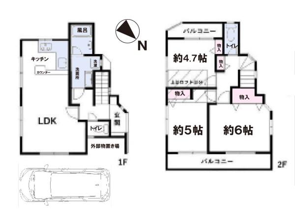 横浜市中区本牧満坂の中古一戸建