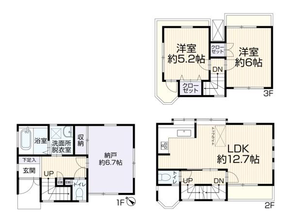 横浜市鶴見区上末吉１丁目の中古一戸建