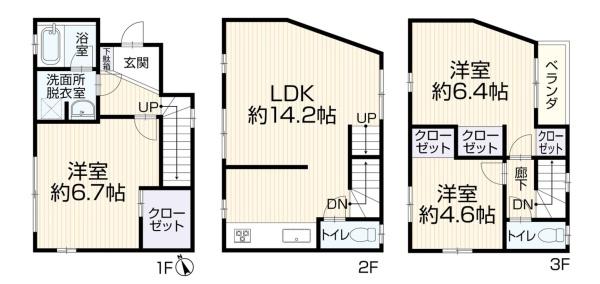 横浜市南区井土ケ谷中町の中古一戸建