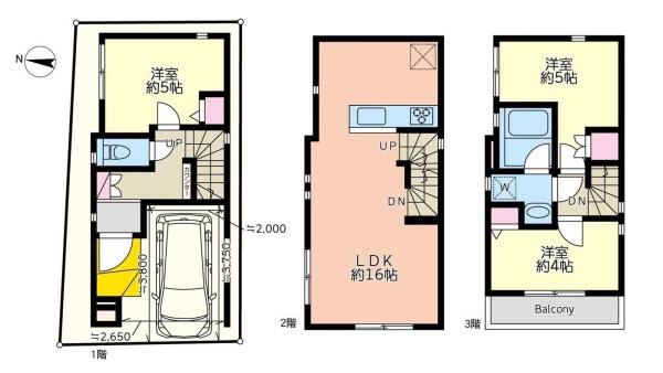 横浜市西区境之谷の中古一戸建