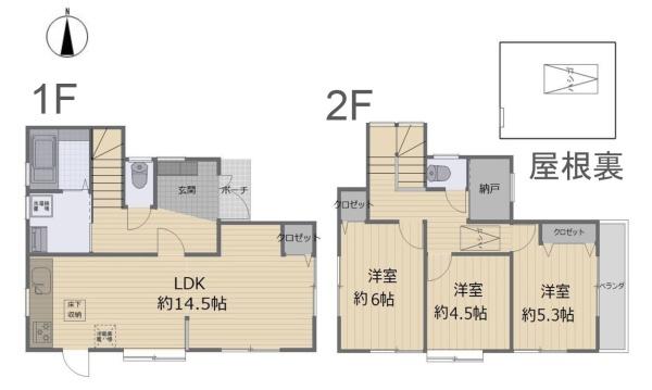 横浜市保土ケ谷区仏向西の中古一戸建