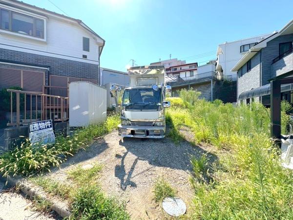 横浜市中区豆口台の土地(現地土地写真)