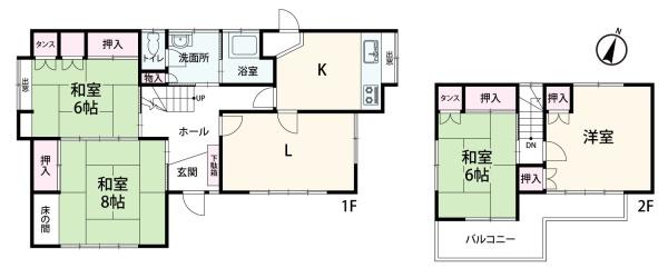 横浜市瀬谷区阿久和西２丁目の中古一戸建