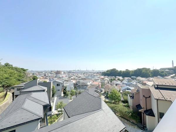 横浜市中区本牧大里町の新築一戸建(現地からの眺望)