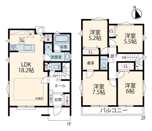 横浜市栄区鍛冶ケ谷１丁目の新築一戸建