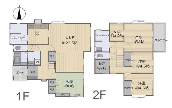 横浜市旭区上白根２丁目の中古一戸建