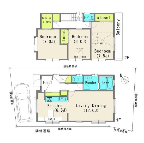 横浜市中区簑沢の中古一戸建