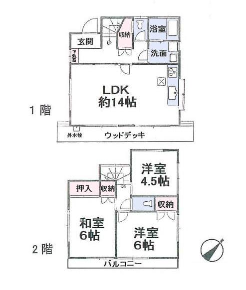 横浜市磯子区滝頭1丁目の中古一戸建