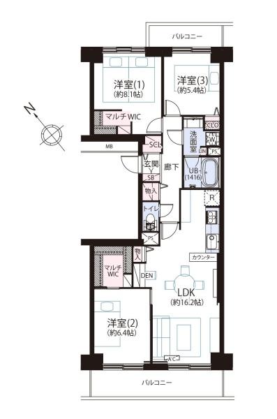 ニューシティ東戸塚南の街壱号館